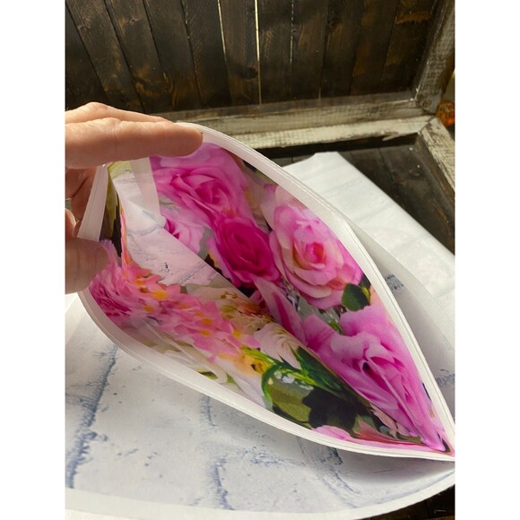 XCKALI White Brick Wall Floral Happy Birthday Backdrop 7x5ft - Picture 2 of 7